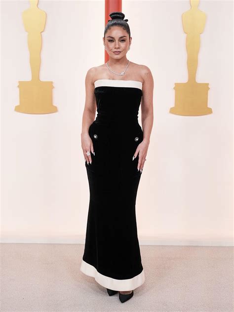 Vanessa Hudgens’ 2023 Oscars Red Carpet Look 